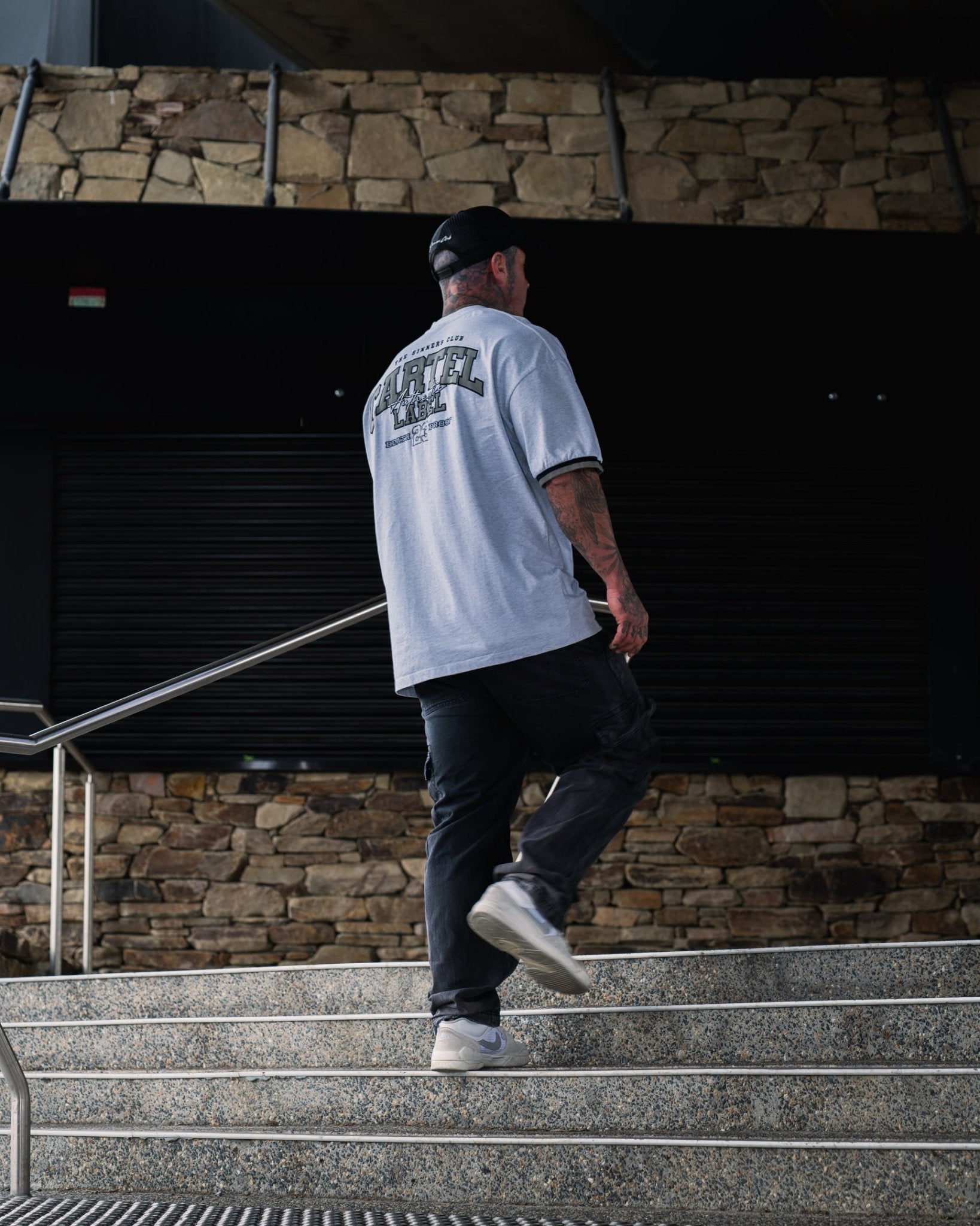 The Quarterback Tee - Grey