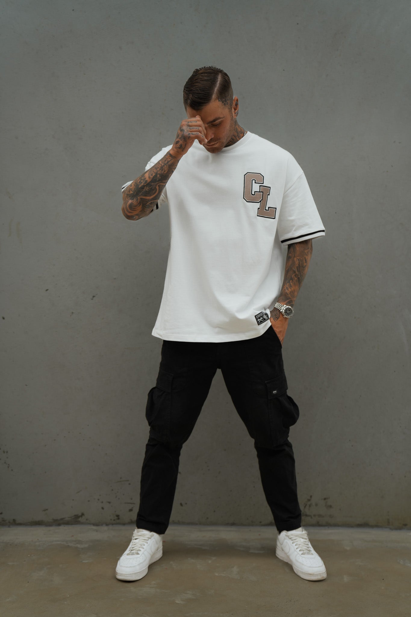 The Quarterback Tee - White