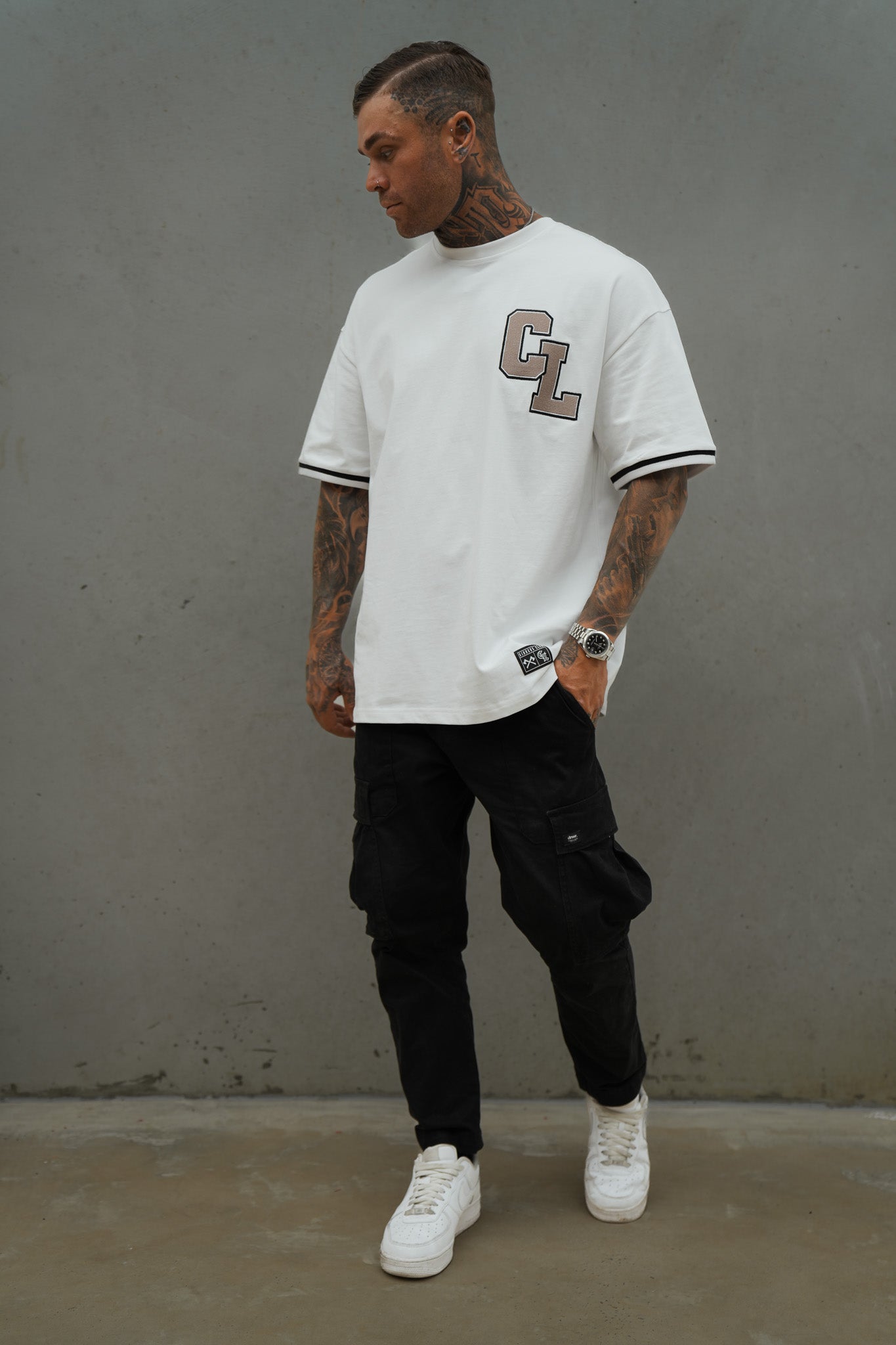 The Quarterback Tee - White