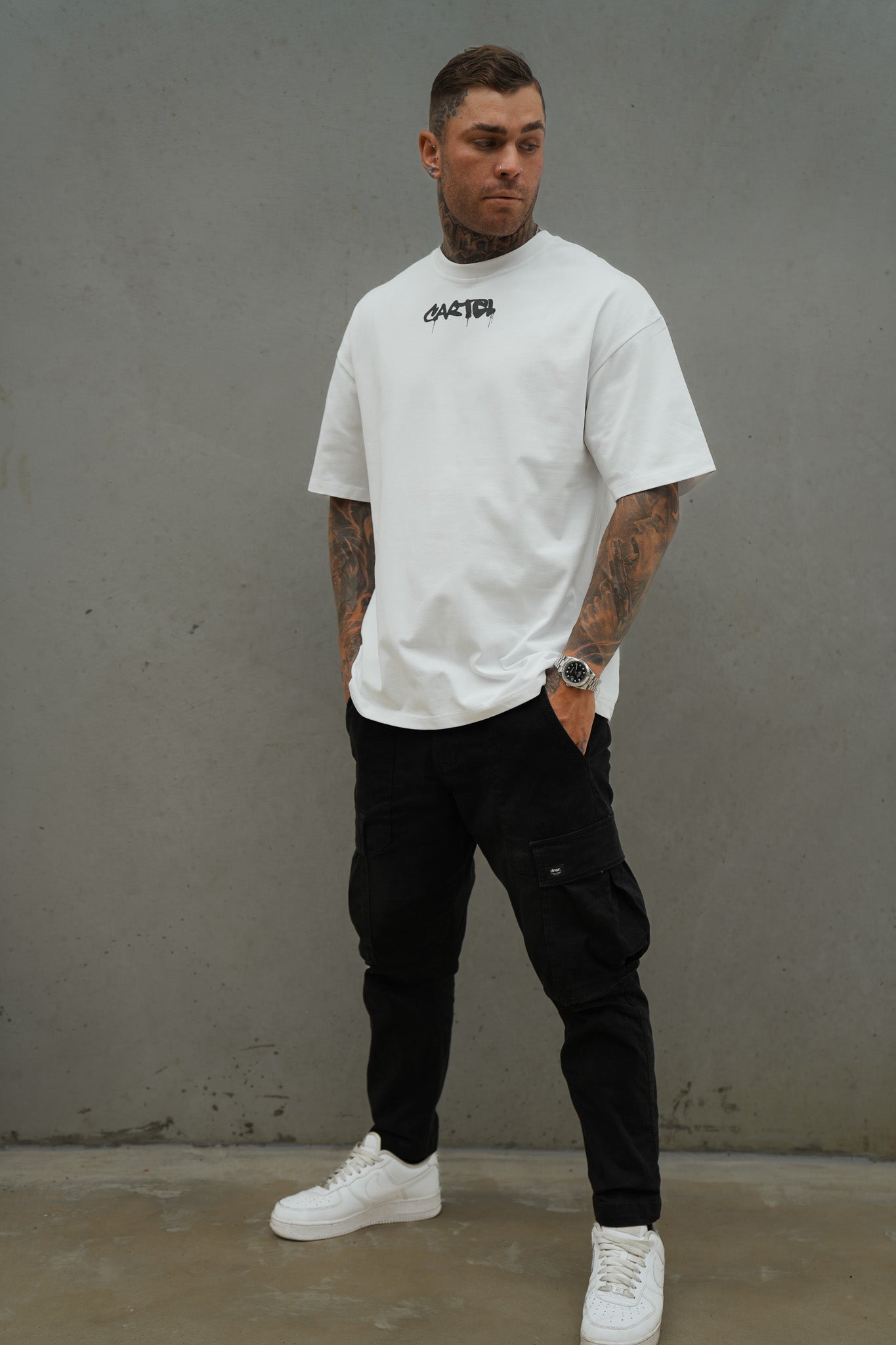 The Drippy Tee - White