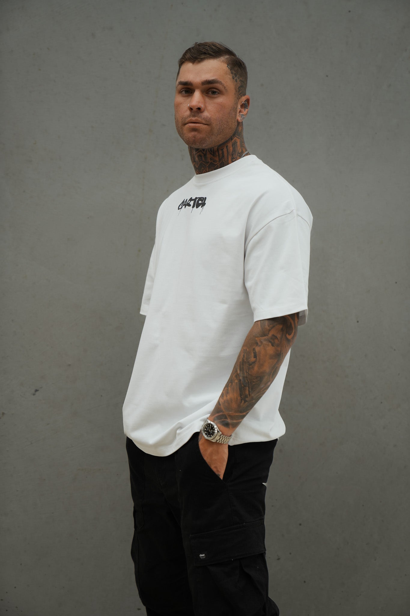 The Drippy Tee - White