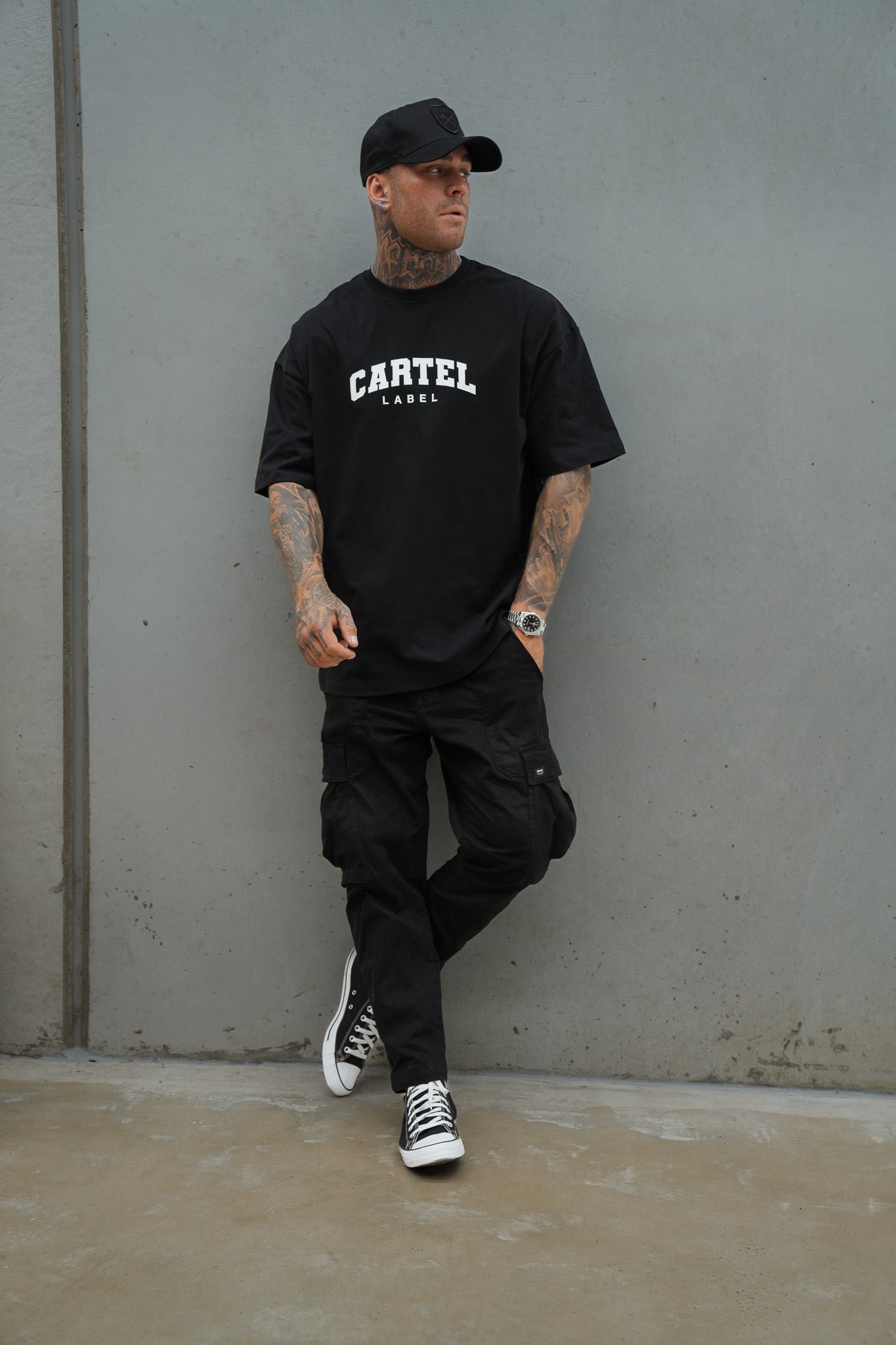 The College Tee - Black