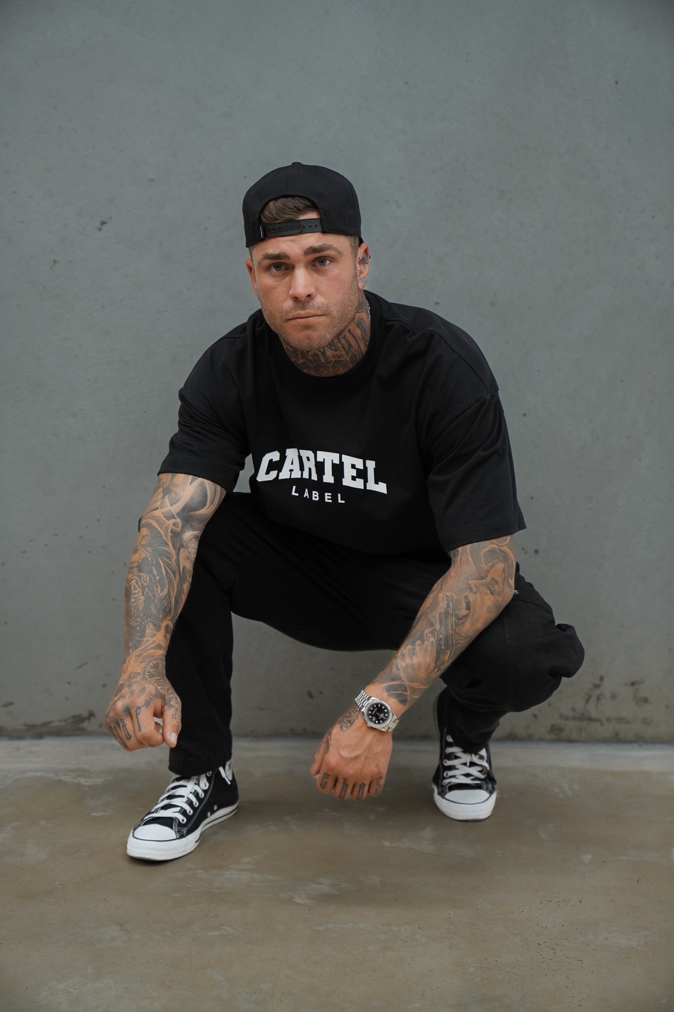 The College Tee - Black
