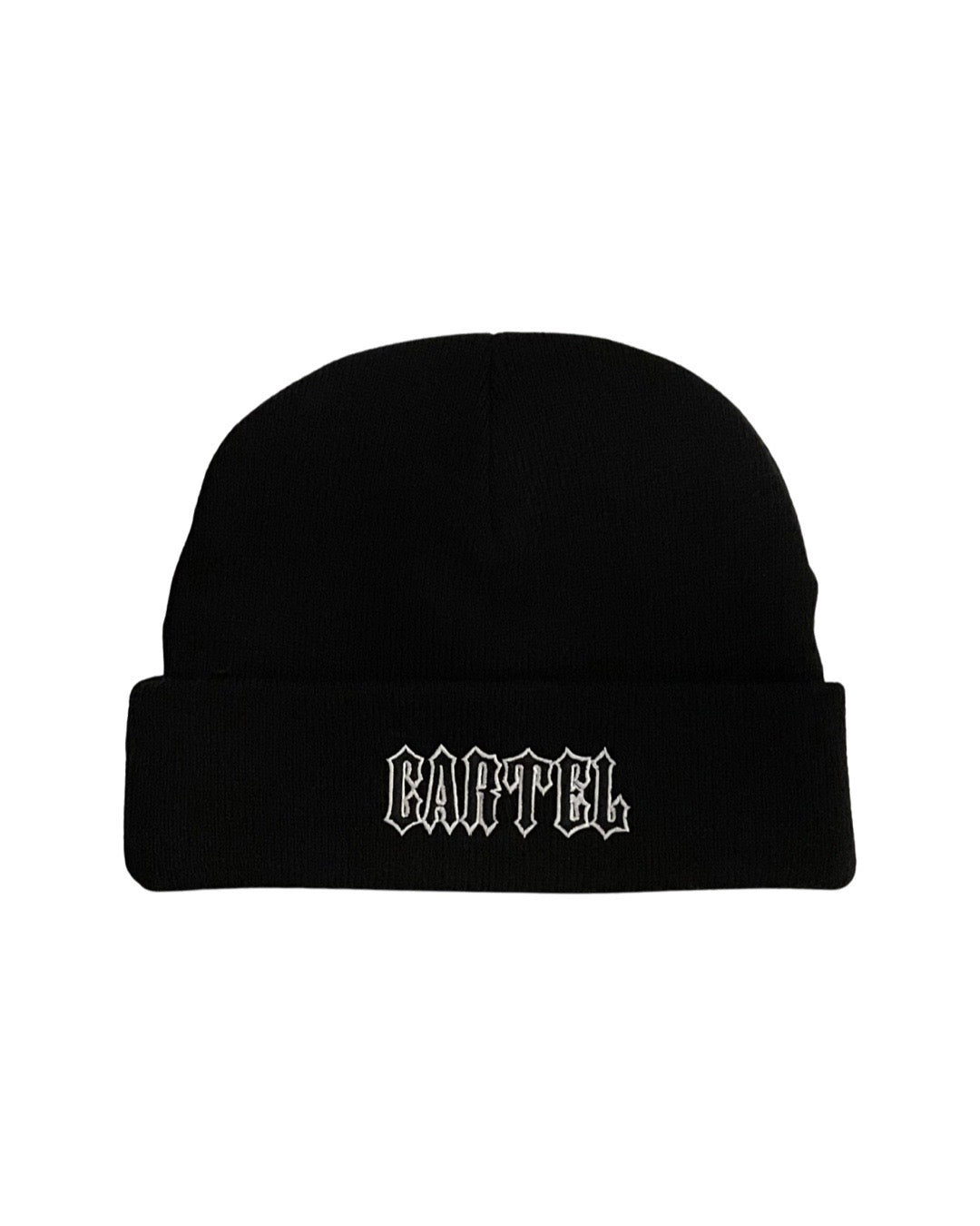 The Outsider Fisherman Beanie - Black/White