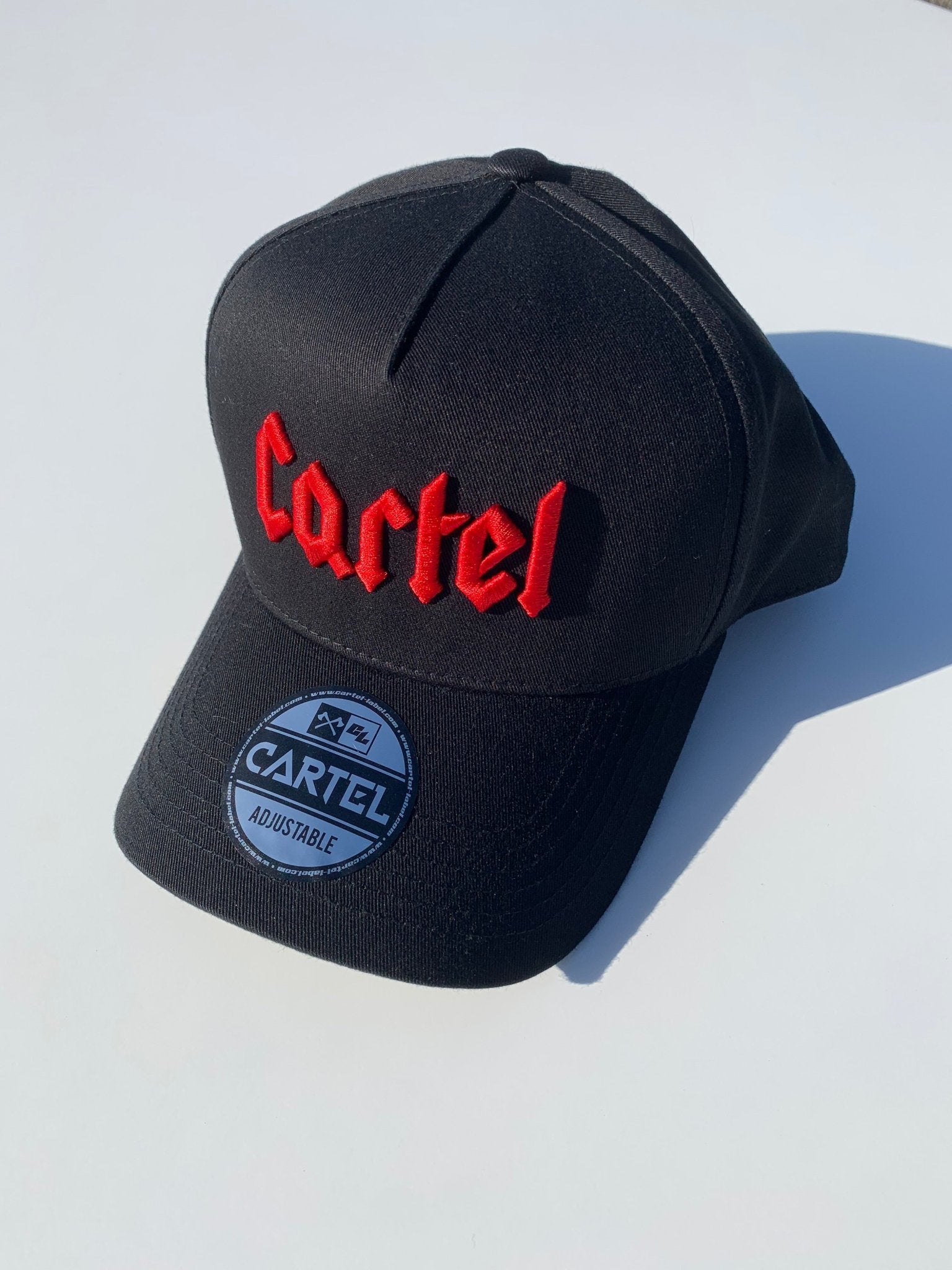 The Voltage A-Frame Snapback 2.0 - Black/Red