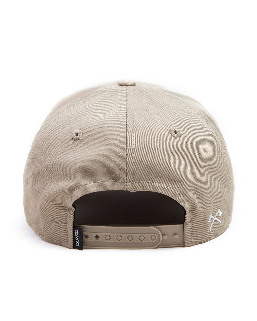 The Voltage A-Frame Snapback - Sand/White