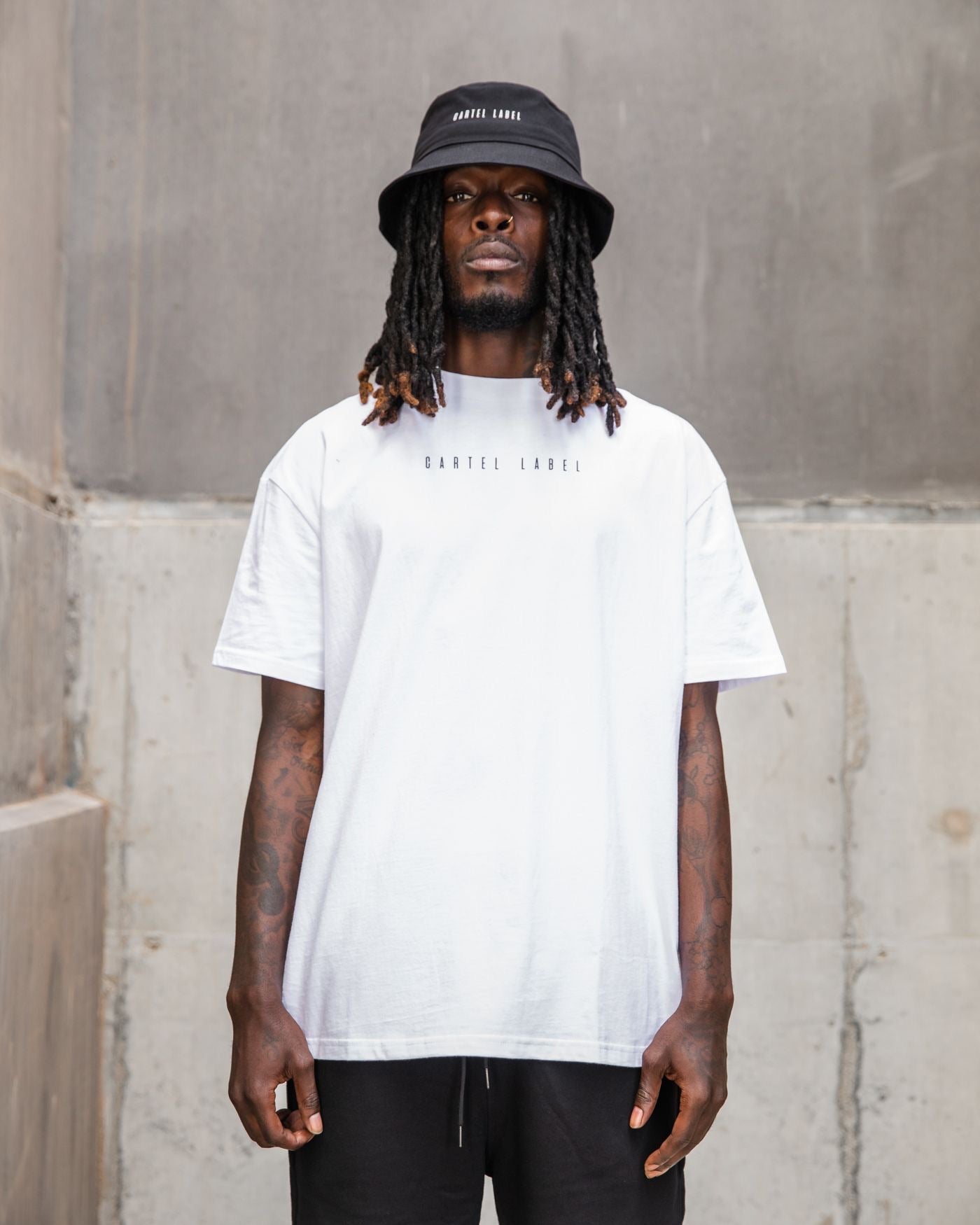 The Minimal Drop Tee - White