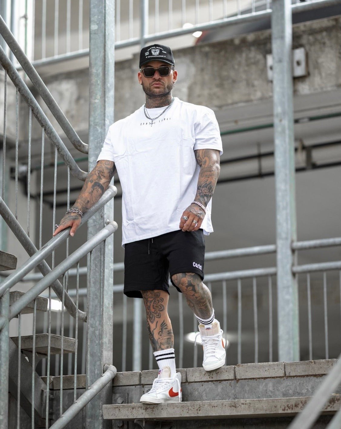 The Minimal Drop Tee - White