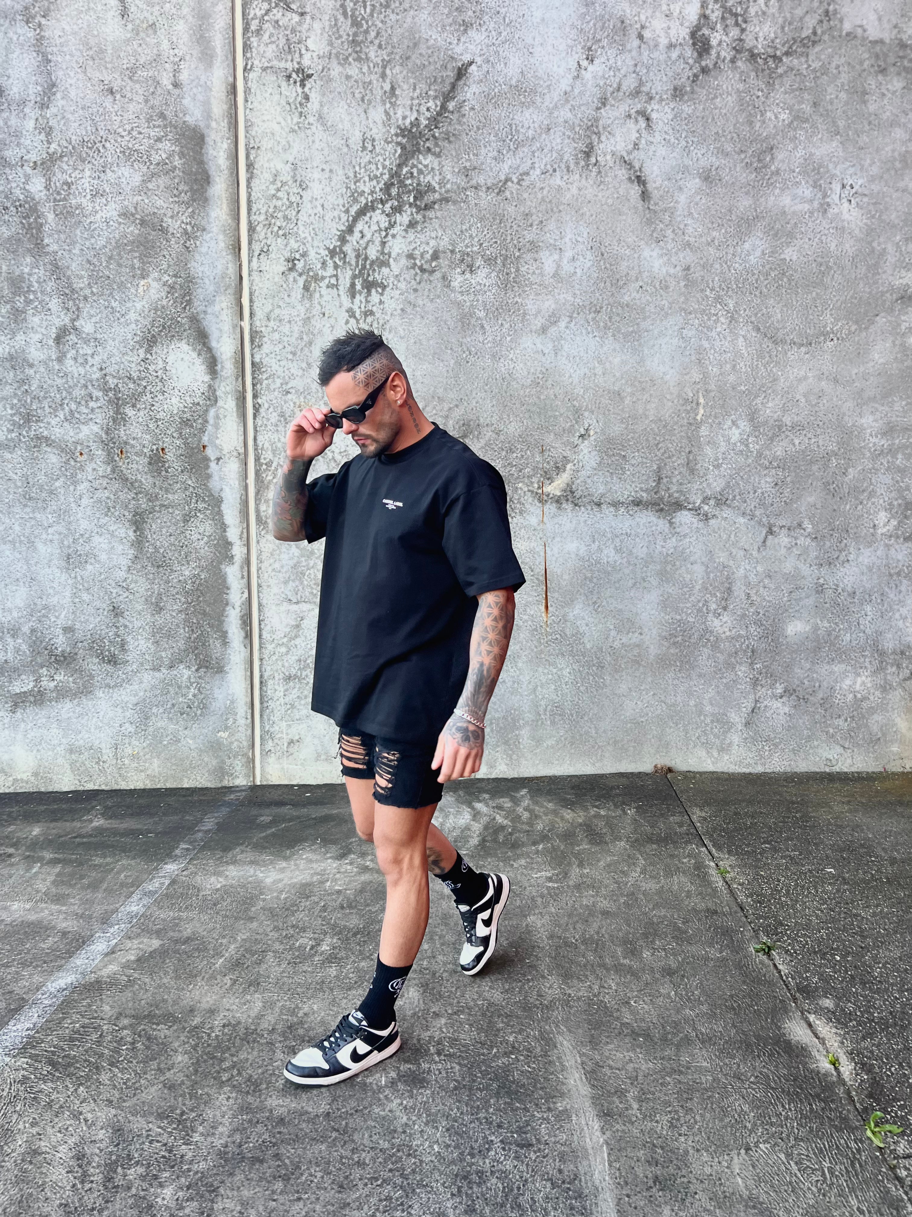 The Chaos Tee - Black/White