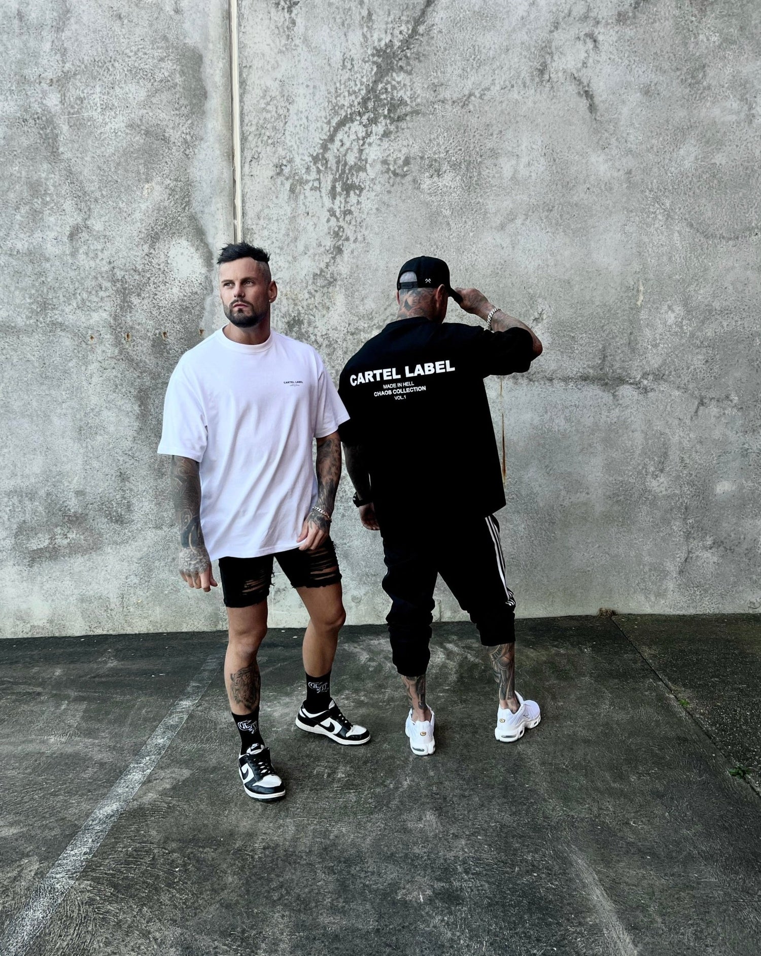 The Chaos Tee - Black/White