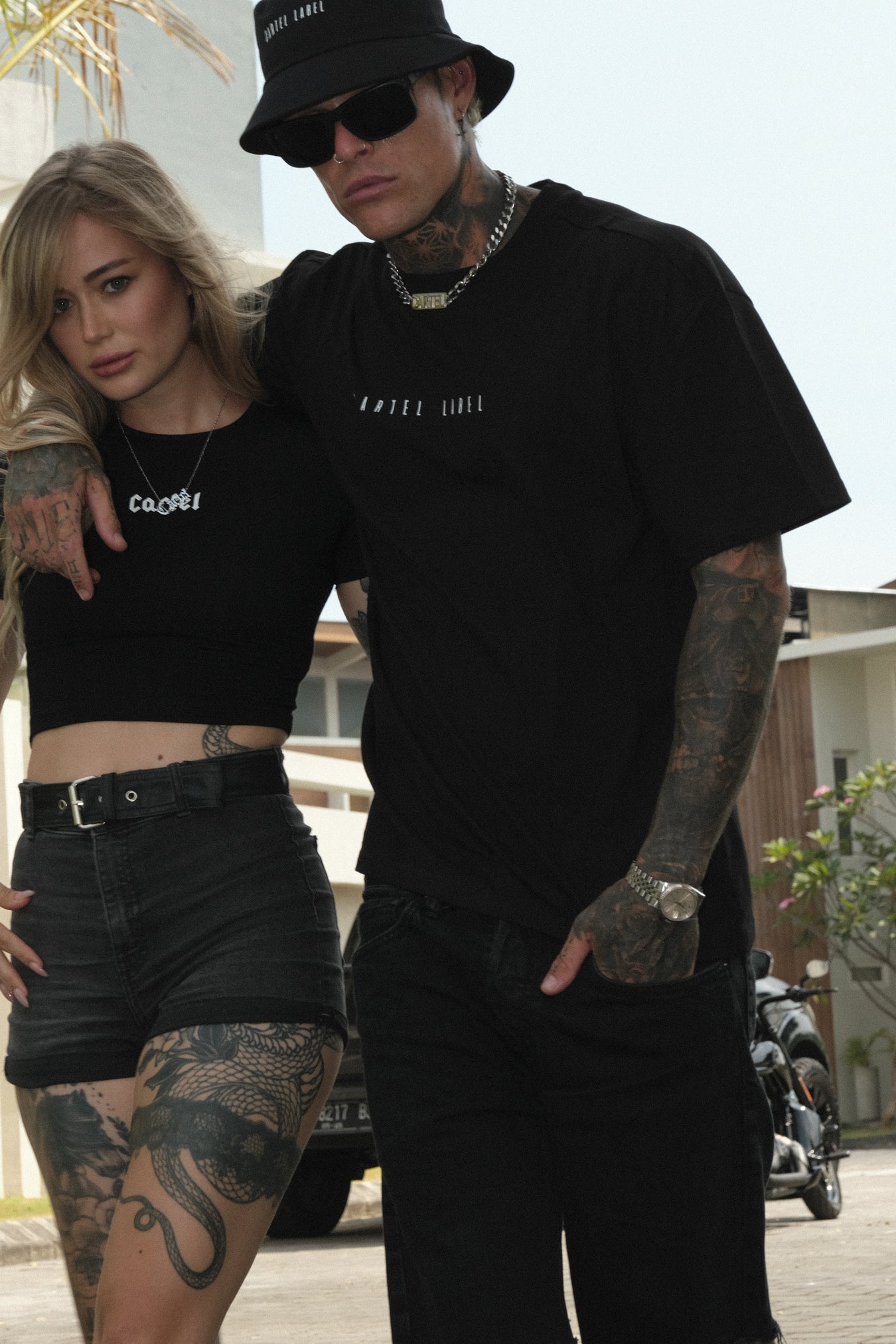 The Minimal Drop Tee - Black