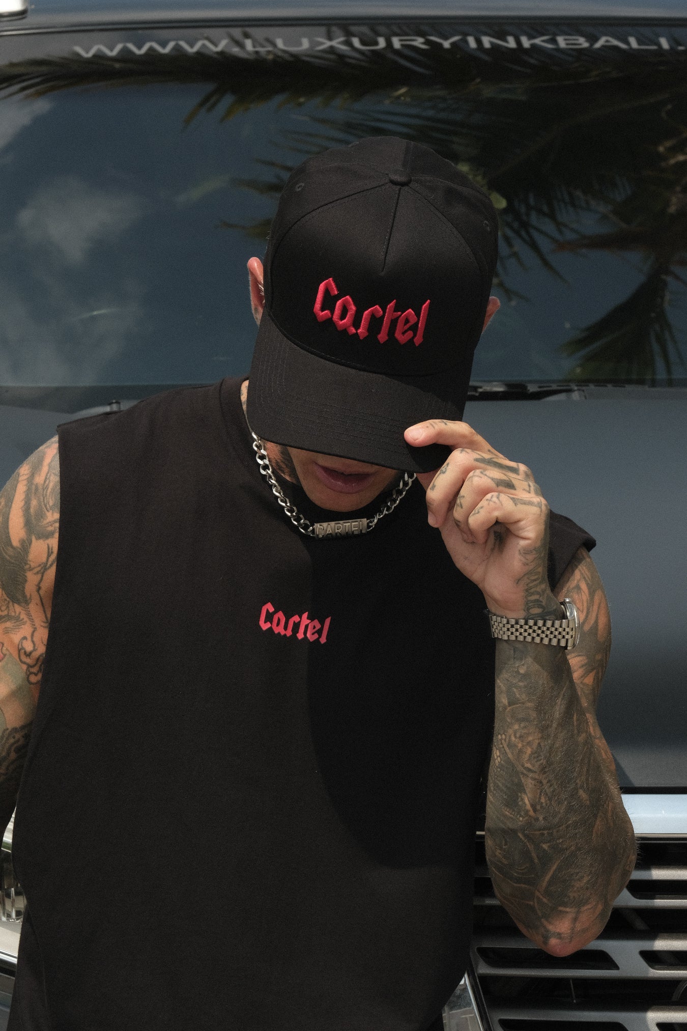 The Voltage A-Frame Snapback 2.0 - Black/Red