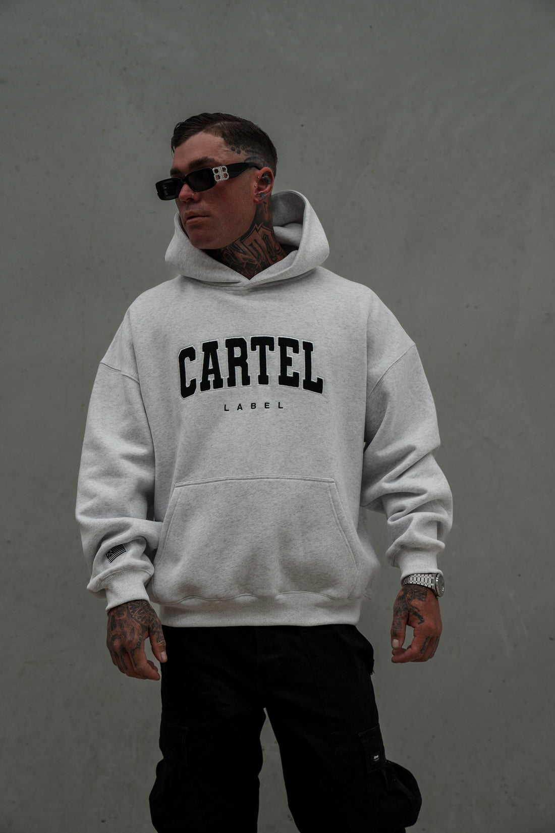 The Dropout Hoodie - Marl Grey