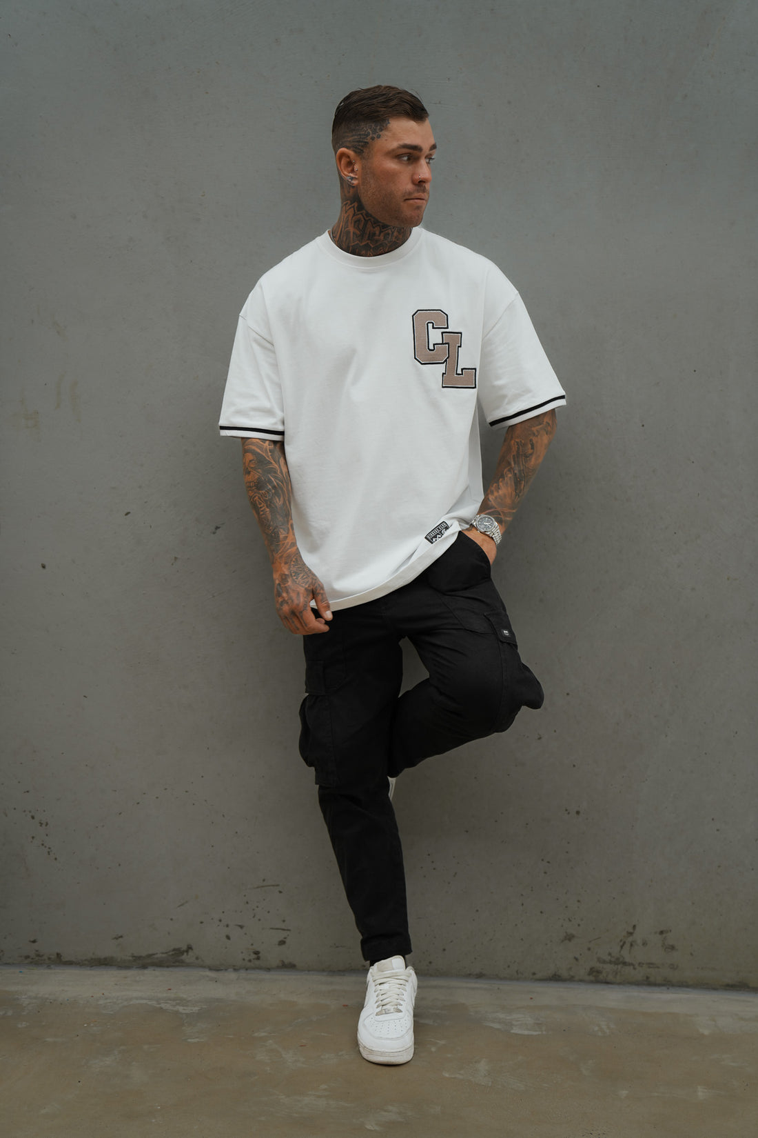 The Quarterback Tee - White
