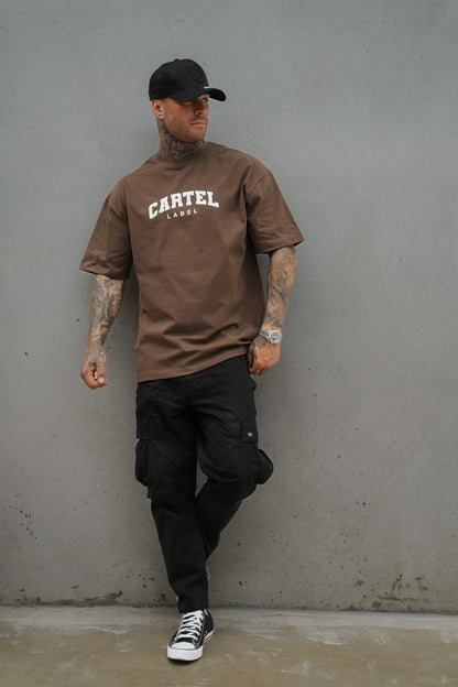 The College Tee - Brown