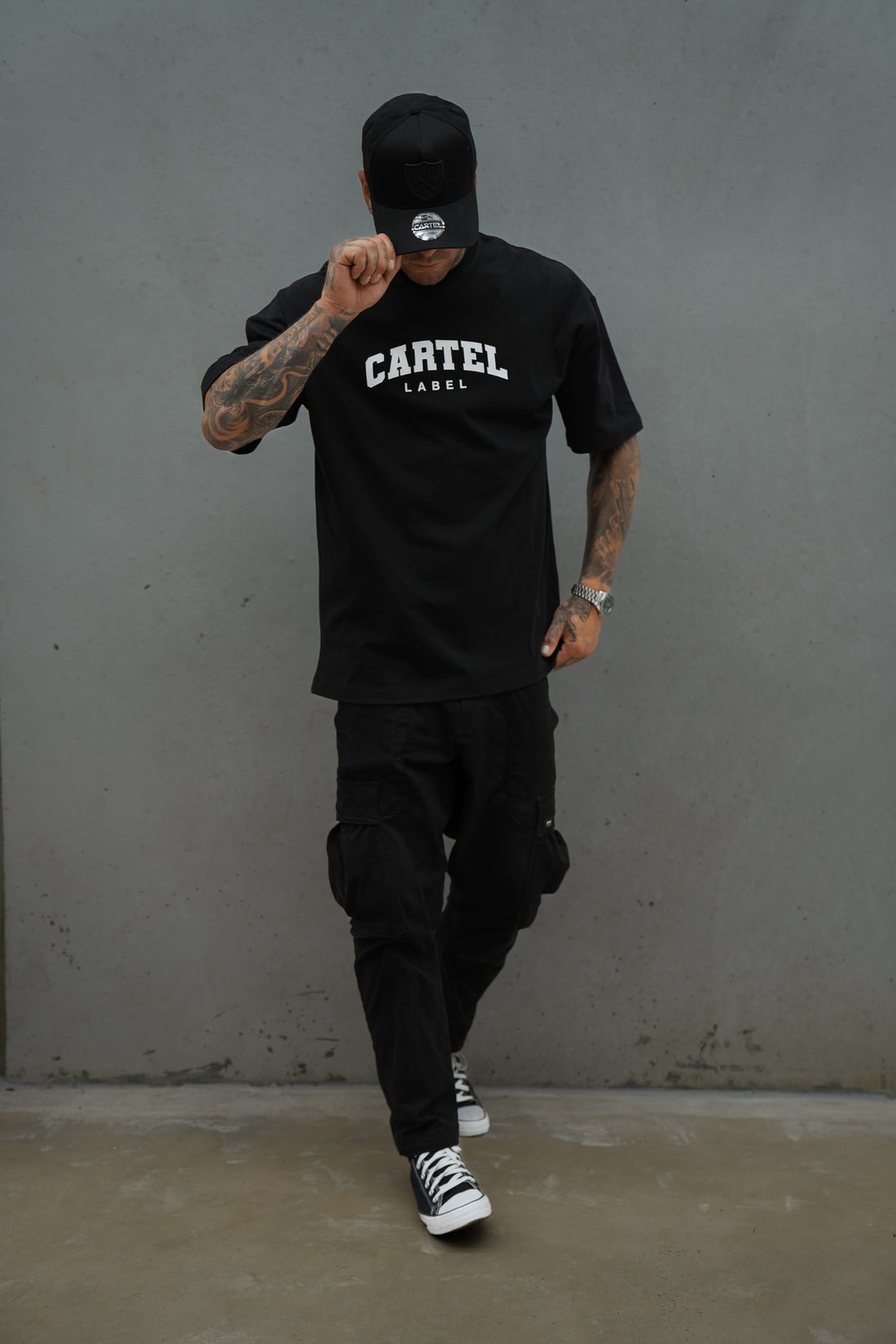 The College Tee - Black