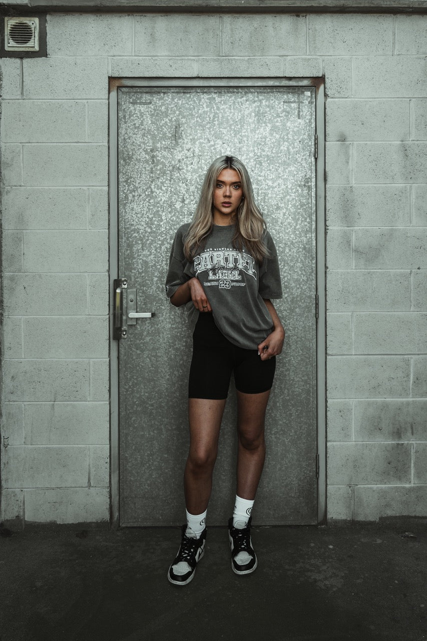 The Team Tee - Washed Grey