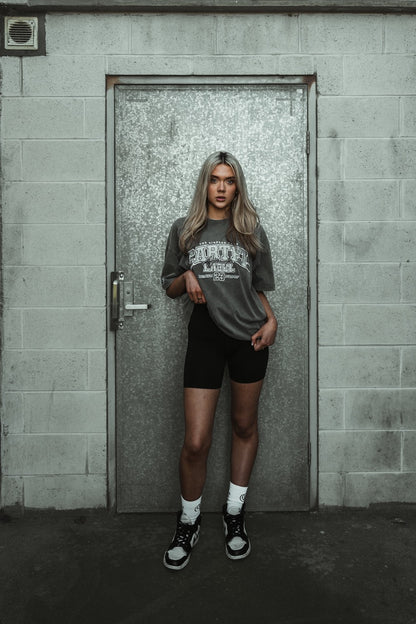 The Team Tee - Washed Grey