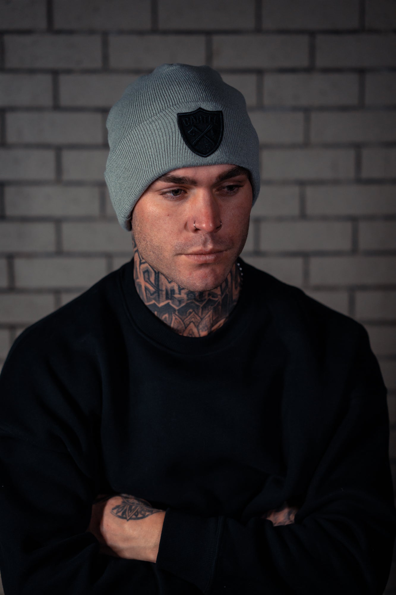 The Ranger Beanie - Grey/Black