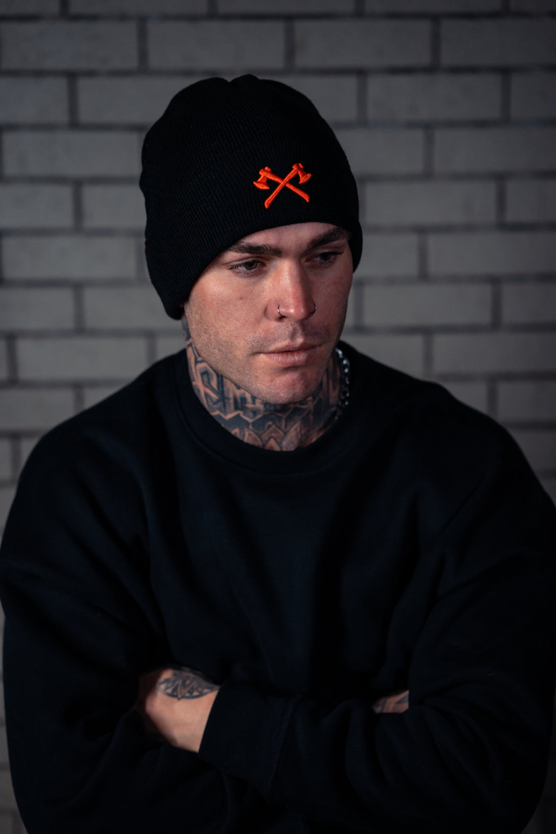 The OG Beanie - Black/Red