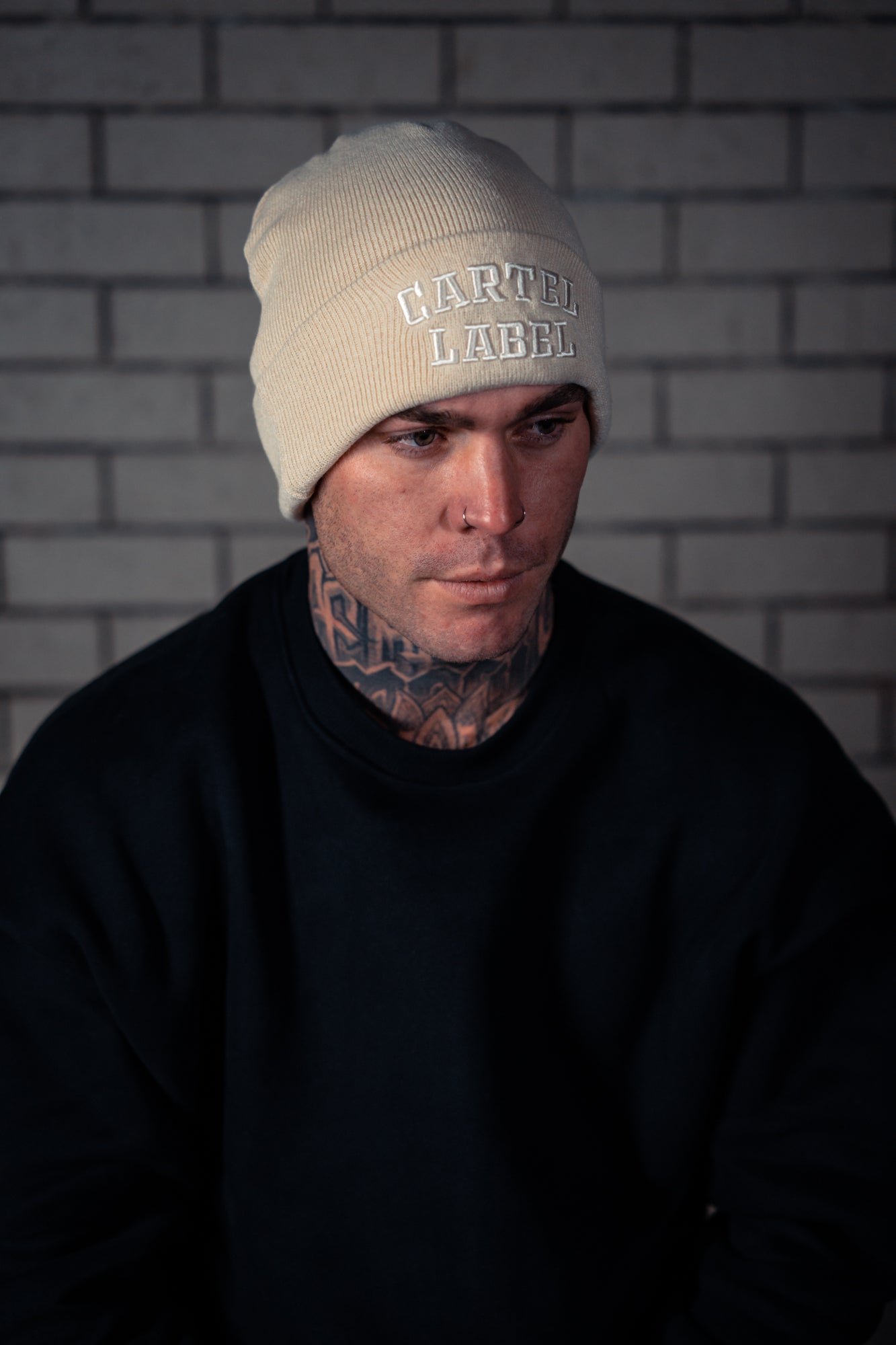The Dropout Beanie - Sand