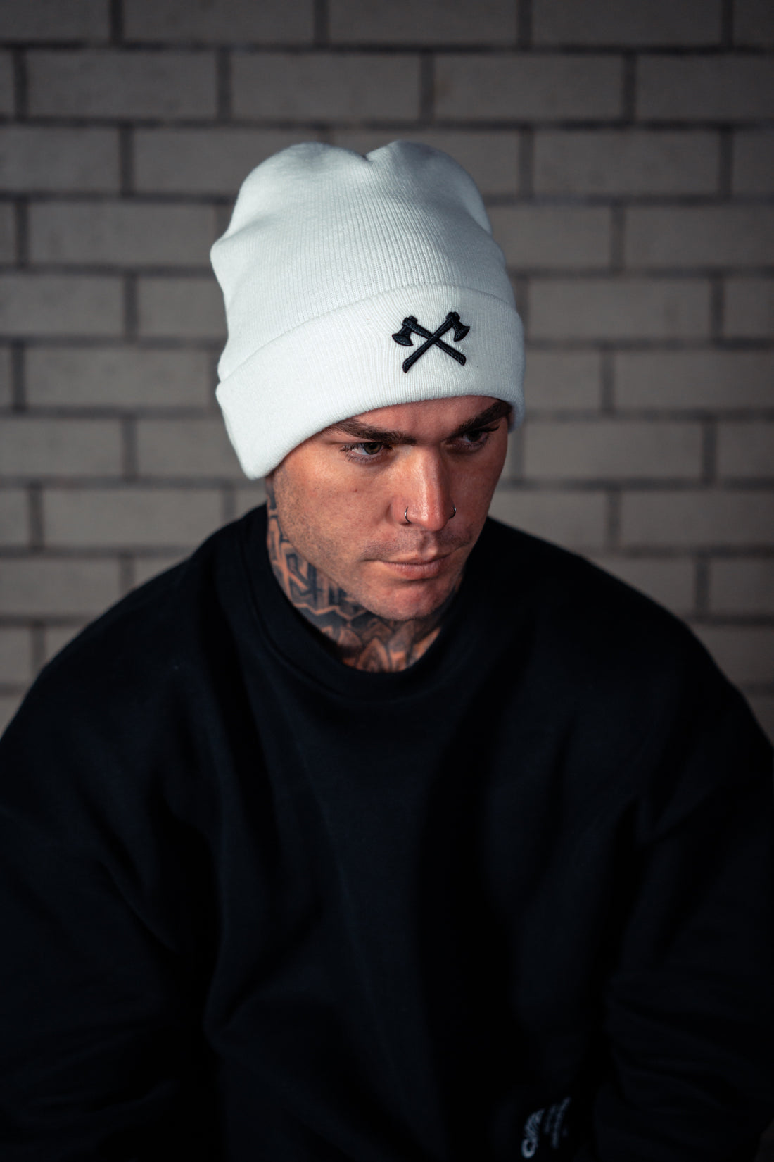 The OG Beanie - White/Black