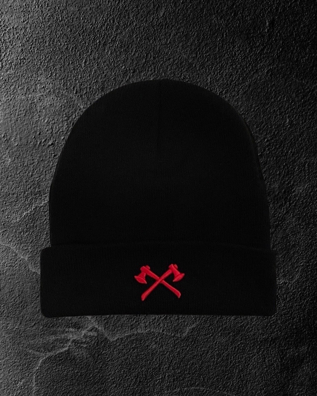 The OG Beanie - Black/Red