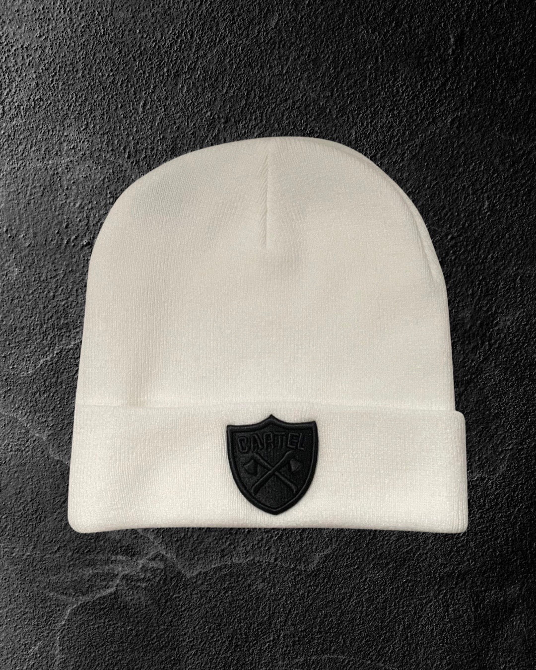 The Ranger Beanie - White/Black