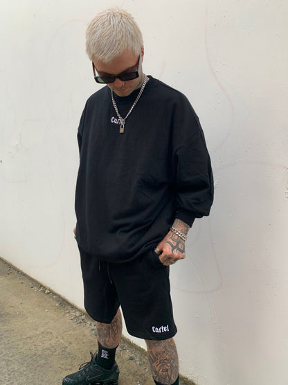 The Originals Relaxed Shorts - Black/White