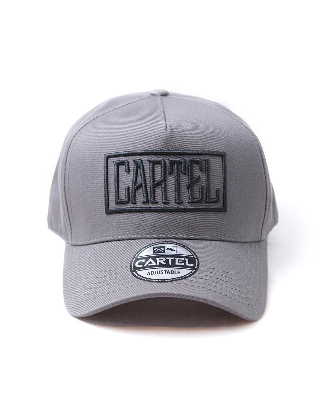 The Stamp A-Frame Snapback - Charcoal