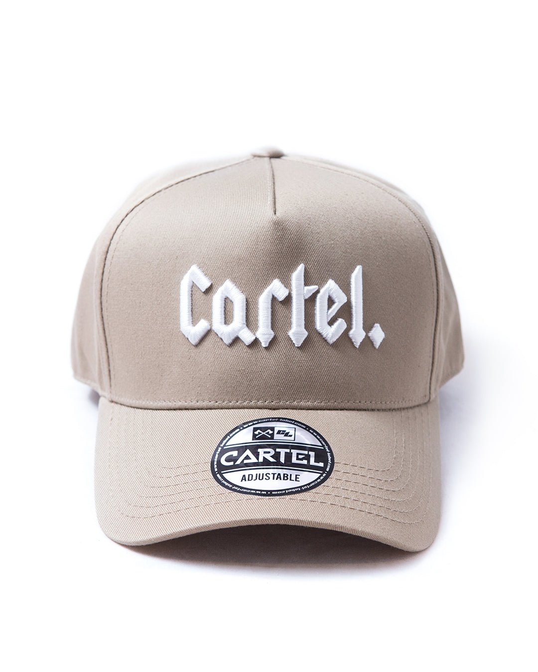 The Voltage A-Frame Snapback - Sand/White