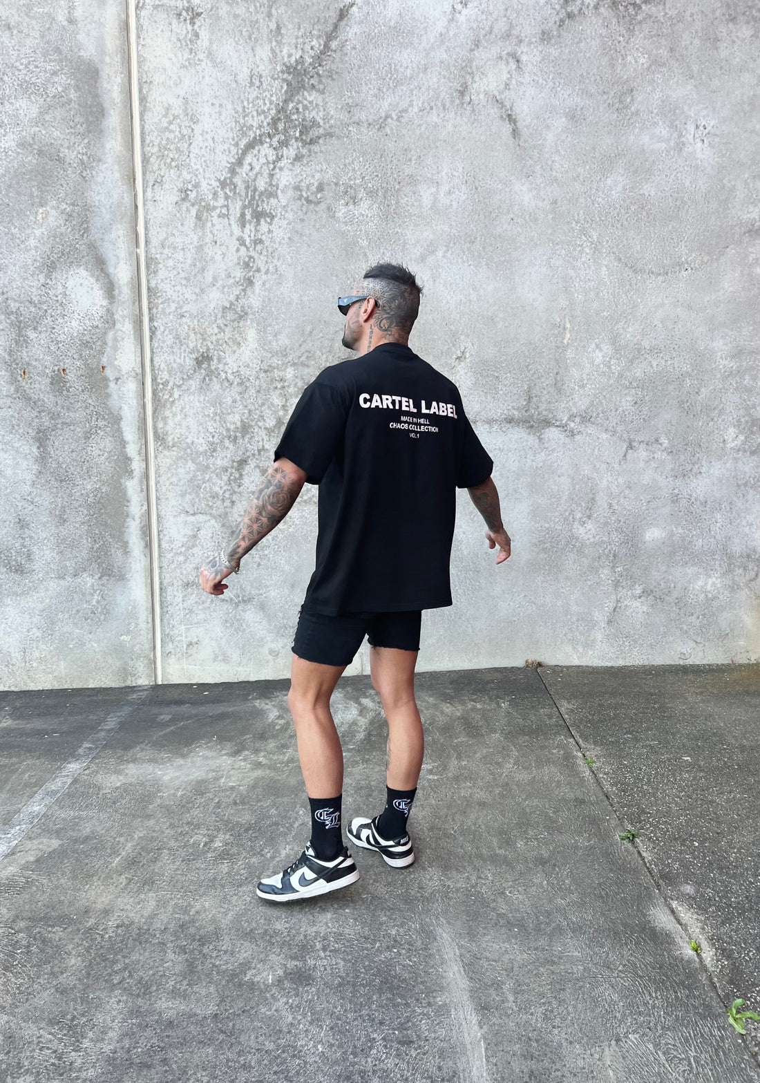 The Chaos Tee - Black/White