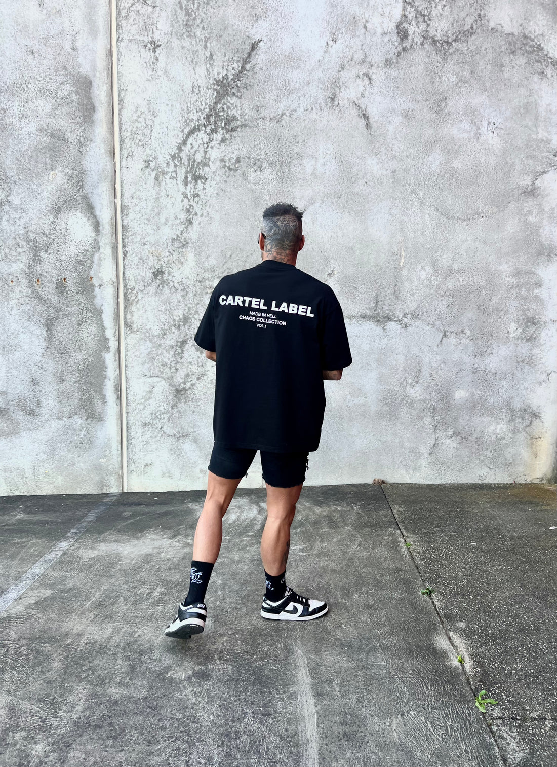 The Chaos Tee - Black/White