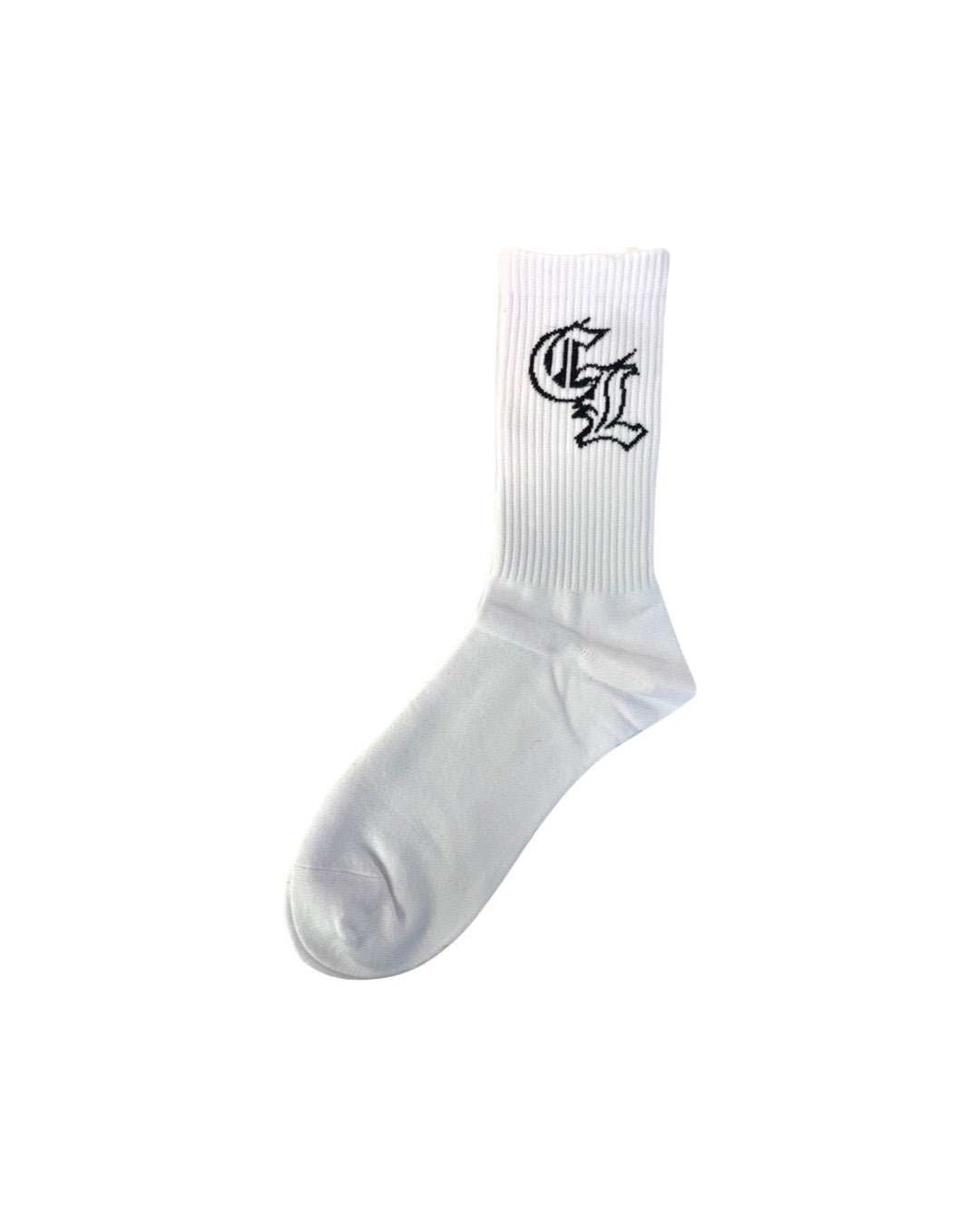 The Club Socks - White/Black