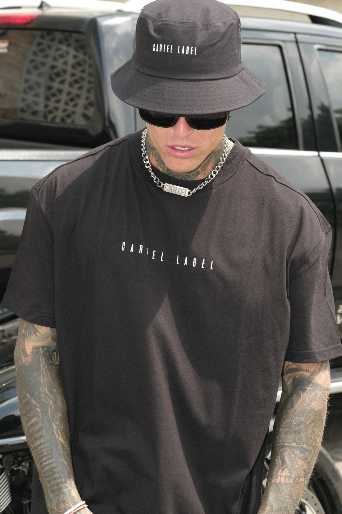 The Minimal Drop Tee - Black